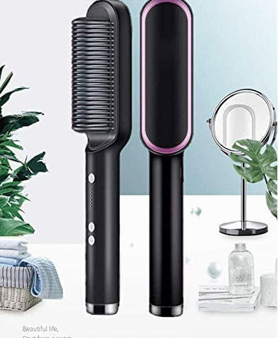 Brosse lissante Multifonctionnel lisseur en céramique
