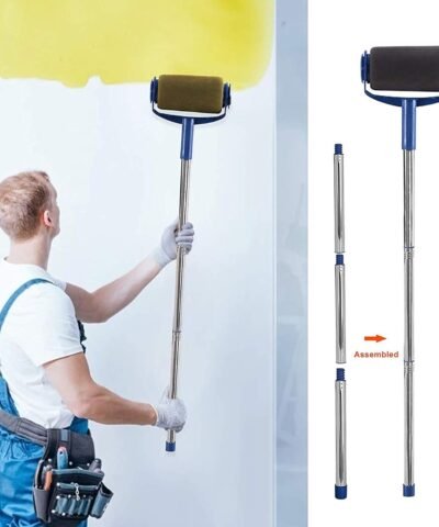 Pack 6 Pièce Rouleau de peinture multifonctionnel , outils de peinture murale