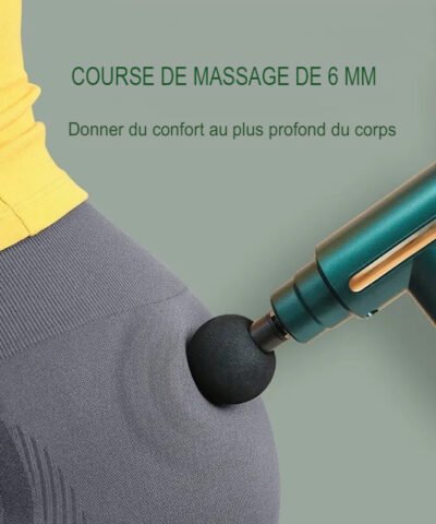Mini pistolet de massage, appareil de massage musculaire