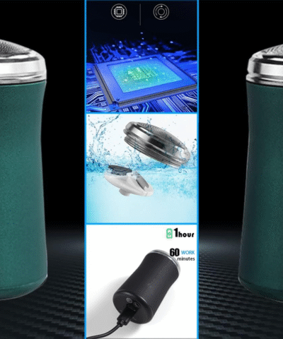 rasoir intelligent anti-pincement rechargeable par USB
