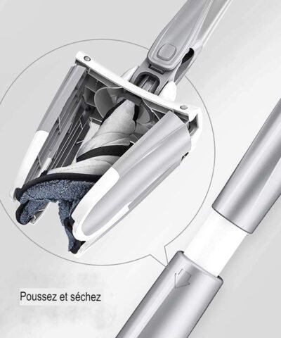 Vadrouille en microfibre en forme de X pour le nettoyage des sols