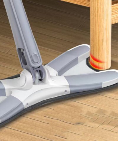 Vadrouille en microfibre en forme de X pour le nettoyage des sols