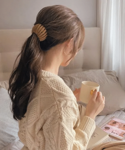 4 Pièces Pinces à Cheveux Vintage Nid d'Oiseau