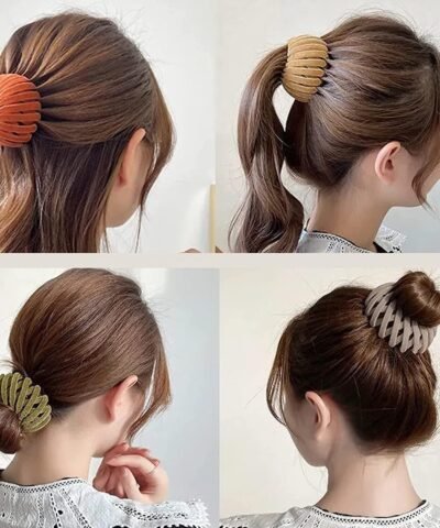 4 Pièces Pinces à Cheveux Vintage Nid d'Oiseau