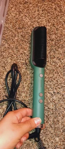 Brosse lissante Multifonctionnel lisseur en céramique 120° photo review