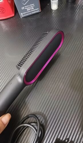 Brosse lissante Multifonctionnel lisseur en céramique 120° photo review