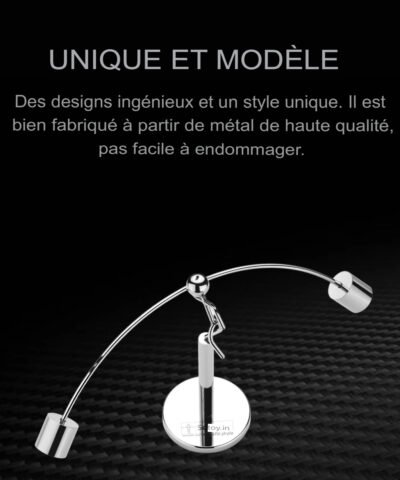 Équilibrage décoratif en acier inoxydable, Bureau - Décorations pour la maison et Cadeaux.