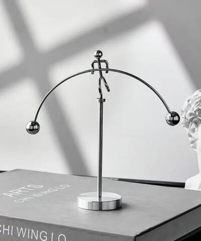 Équilibrage décoratif en acier inoxydable, Bureau - Décorations pour la maison et Cadeaux.