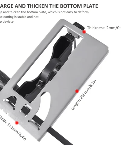 Adaptateur de meuleuse d angle réglable a 45 degres