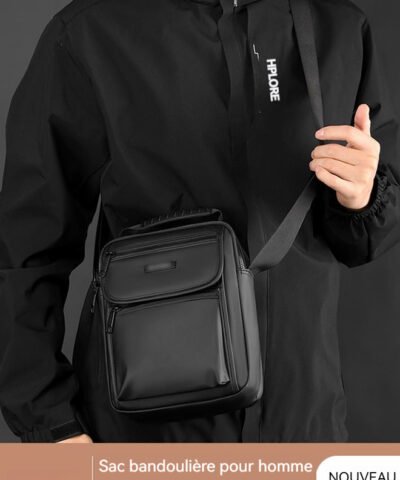 Sac bandoulière pour homme , léger, durable et imperméable