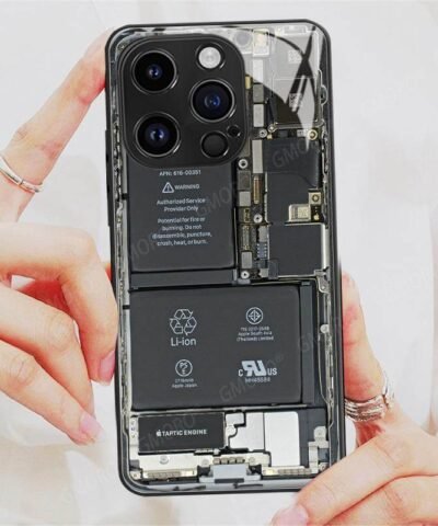Coque de téléphone à circuit imprimé