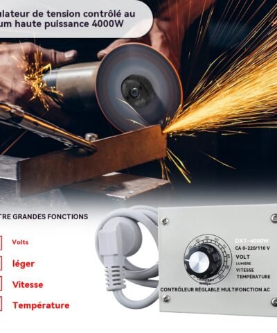 Régulateur de tension variable compact