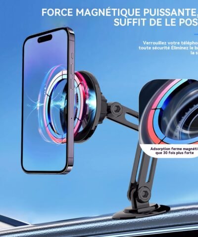 Support de téléphone magnétique universel 360°
