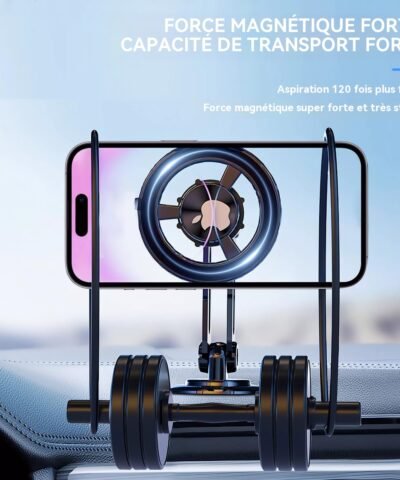 Support de téléphone magnétique universel 360°