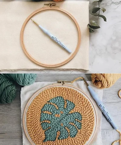 Stylo de Broderie de Couture pour Débutant de Couture de Fil À Broder
