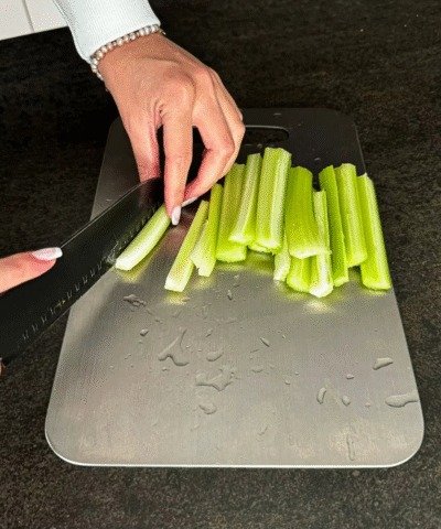 Planche à découper de cuisine en acier inoxydable de qualité supérieure