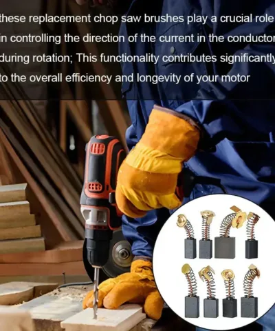 Ensemble de brosses en carbone pour outils électriques